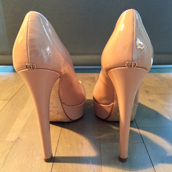 Christian Dior Miss Dior Peep Toe Platform Pump - Picture 7 of 8